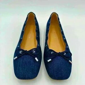 Marc Fisher LTD Letizia Flat - Size [8.5] - Dark Blue - NWOT